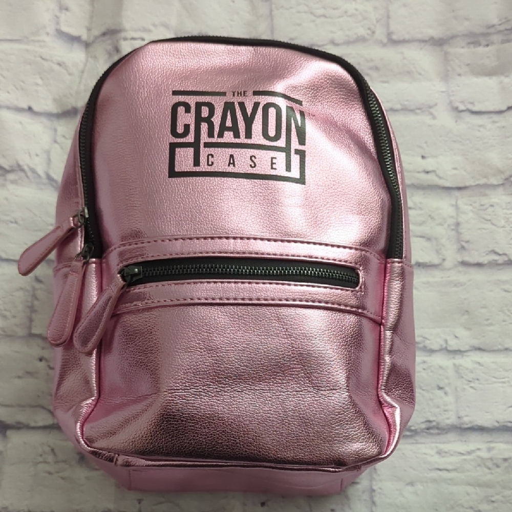 The Crayon Case Pink Backpack